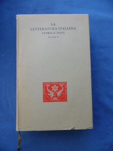 Letteratura italiana storia - letteratura, italiana-storia