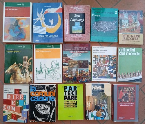 Lotto testi scolastici - lotto, 15