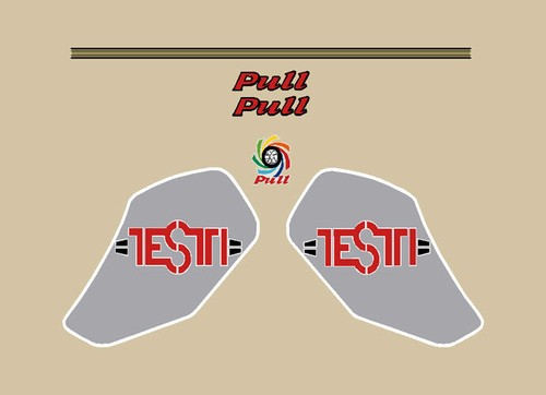 Testi pull adesivi stickers - pull,