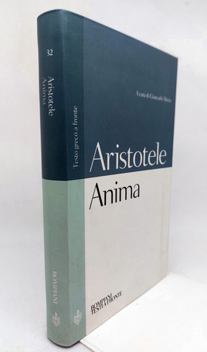 Aristotele anima bompiani - anima.,