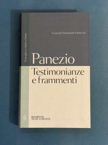Panezio testimonianze e - testimonianze,