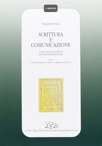 Scrittura comunicazione - scrittura, e