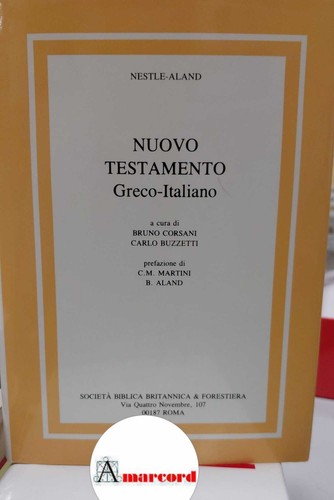 Nuovo testamento testo - nuovo,
