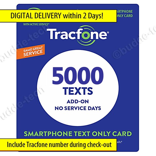 Tracfone 1000 testi - --, *tempo
